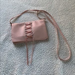 pink Purse/ cross body bag